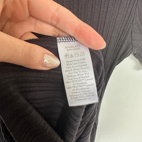 Everlane Open Back Rib Dress - Picture 6 of 6